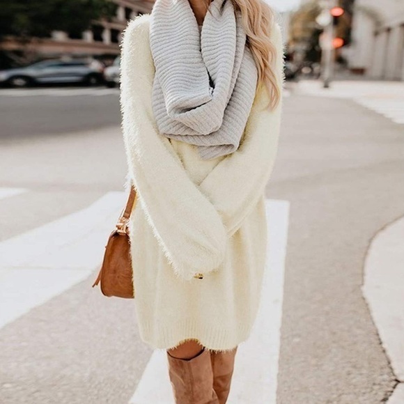 🌷Free People Long Sleeve Sweater Dress🌷 - Picture 2 of 3